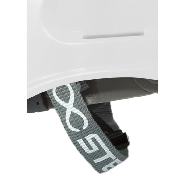 Imagem de Capacete Steelflex Branco Casco Turtle Suspensão e Jugular