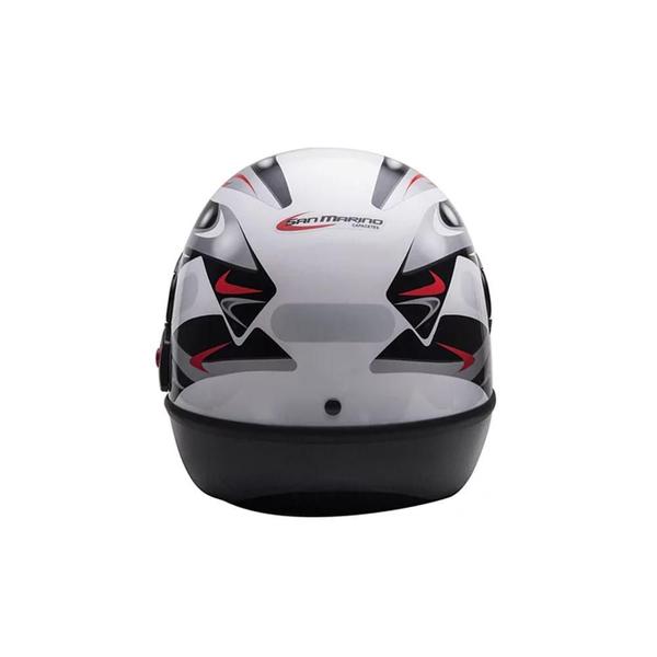 Imagem de Capacete Taurus 10014430 San Marino Grafic Branco Tamanho 60