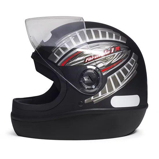 Imagem de Capacete taurus formula 1 r grafic preto fosco 60