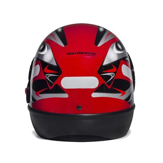 Imagem de Capacete taurus san marino grafic vermelho 60