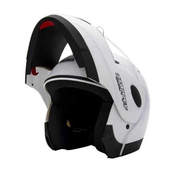 Imagem de Capacete Taurus Zarref Classic V4 Branco Tamanho 56