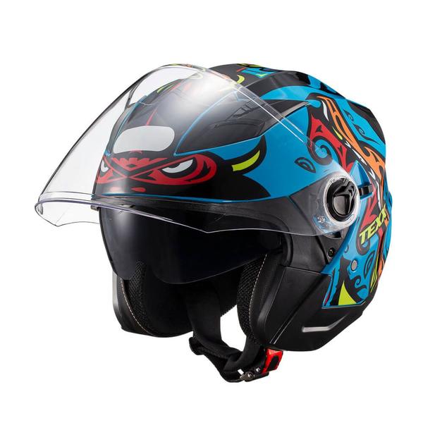 Imagem de Capacete Texx Aberto Ugello Hunger Azul 62 F016