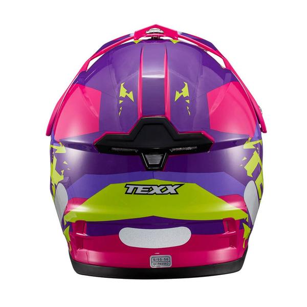 Imagem de Capacete Texx Cross Carcara  Grow Rosa 60