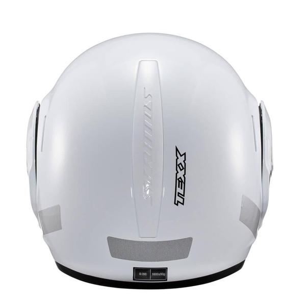 Imagem de Capacete Texx Esc Stratos  180 Branco Brilho 58 F016