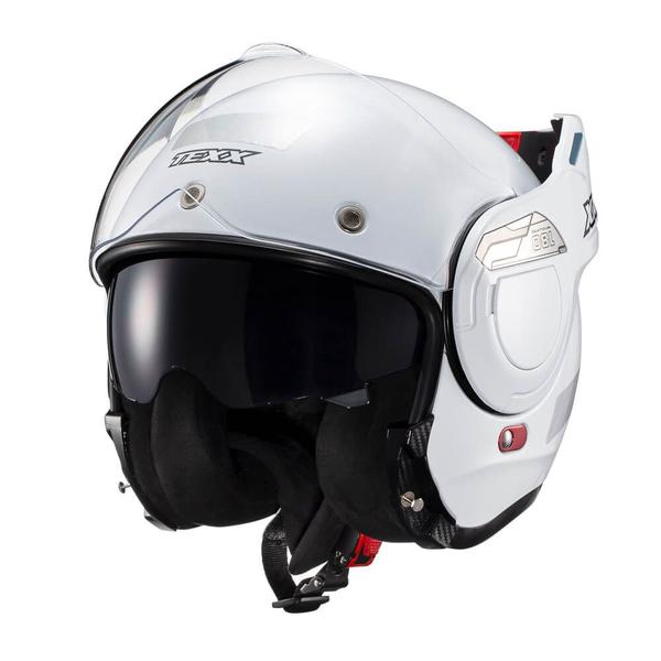 Imagem de Capacete Texx Esc Stratos  180 Branco Brilho 58