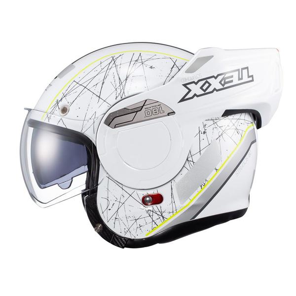 Imagem de Capacete Texx Esc Stratos  180 Scratched Branco Verd 58 F016