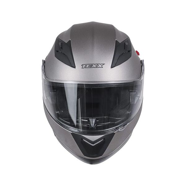 Imagem de Capacete Texx Escamot Gladiator V3 Chumbo Fosco 62 F016