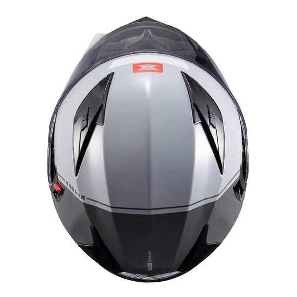 Imagem de Capacete Texx Escamot Gladiator V3 Makan Cinz Verm 62