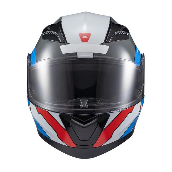 Imagem de Capacete Texx Escamot Gladiator V3 Reisen Azul Verm Branc 60 F016