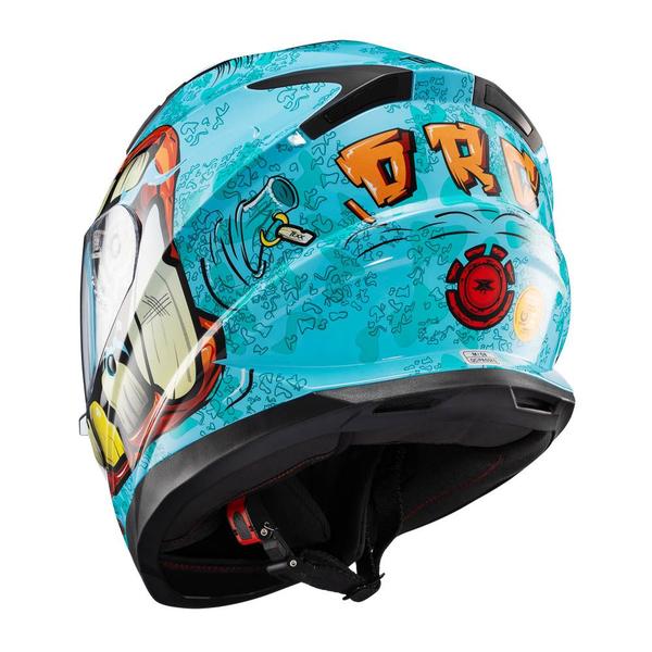 Imagem de Capacete Texx Fechado Hawk Orc Turquesa 60