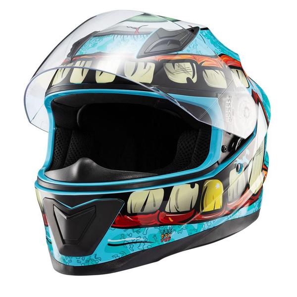 Imagem de Capacete Texx Fechado Hawk Orc Verd 60 F016