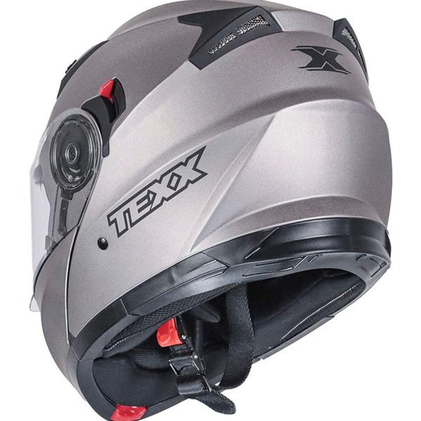 Imagem de Capacete Texx Gladiator V3 - Prata Fosco