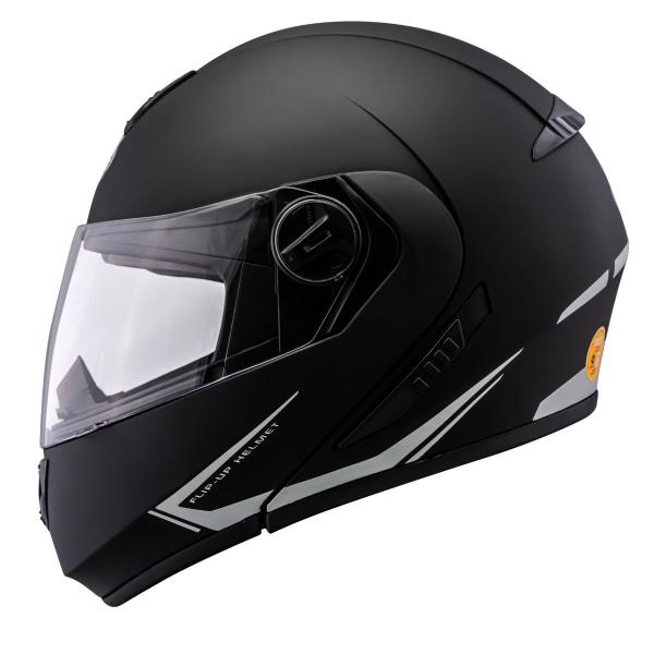 Imagem de Capacete U-Rb2 New Classic Preto Fosco e Prata 