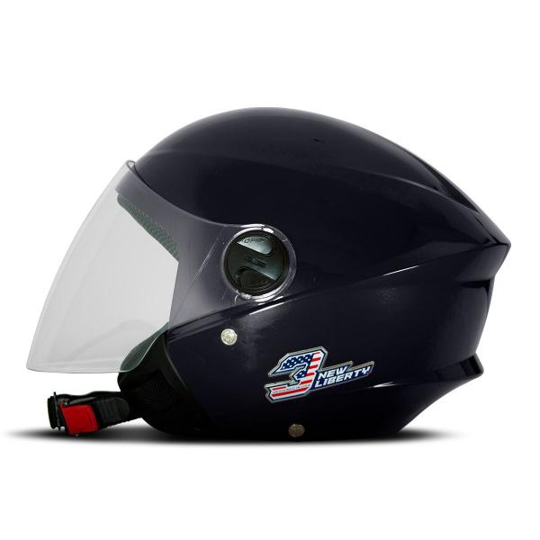 Imagem de Capacete Urbano Aberto Feminino Masculino Motociclista Pro Tork New Liberty Three Elite Oferta