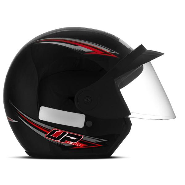 Imagem de Capacete Urbano Para Moto Aberto Mixs Up Feminino Masculino Com Viseira Barato