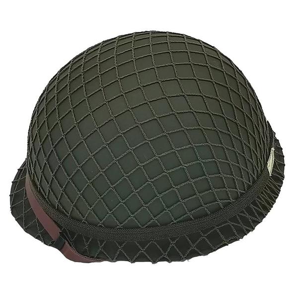 Imagem de Capacete WW2 US Army M1 Replica Metal Steel Shell com acessórios