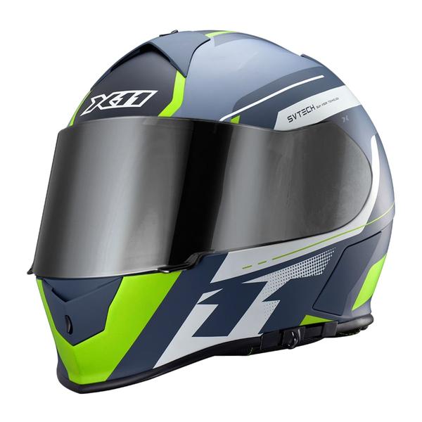 Imagem de Capacete X11 Revo Pro Eleven Neon Fosco