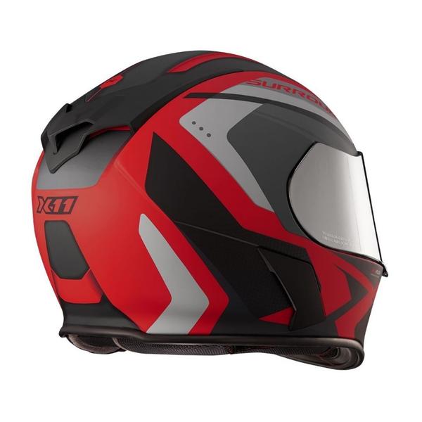 Imagem de Capacete X11 Revo Pro Surround X11 - Preto / Neon