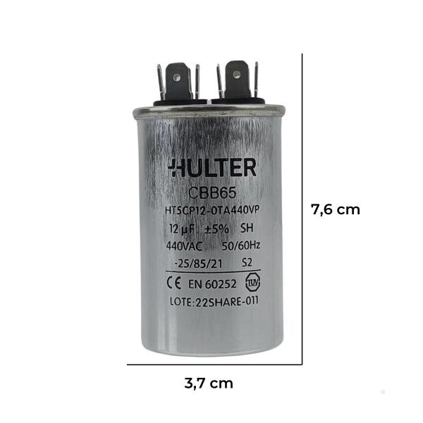 Imagem de Capacitor 12uf 440V Hulter