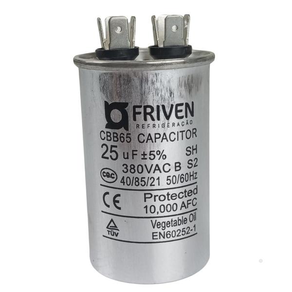 Imagem de Capacitor 25Uf 380V Friven