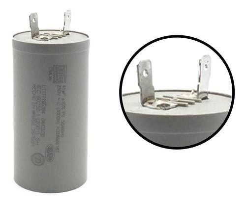 Imagem de Capacitor 45uf 127v Lavadoras Ge Electrolux Brastemp Consul