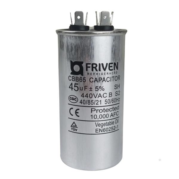 Imagem de Capacitor 45Uf 440V Friven