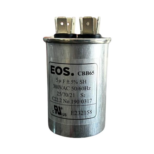 Imagem de Capacitor 5 uF 380V c/ Terminal (40x60mm)