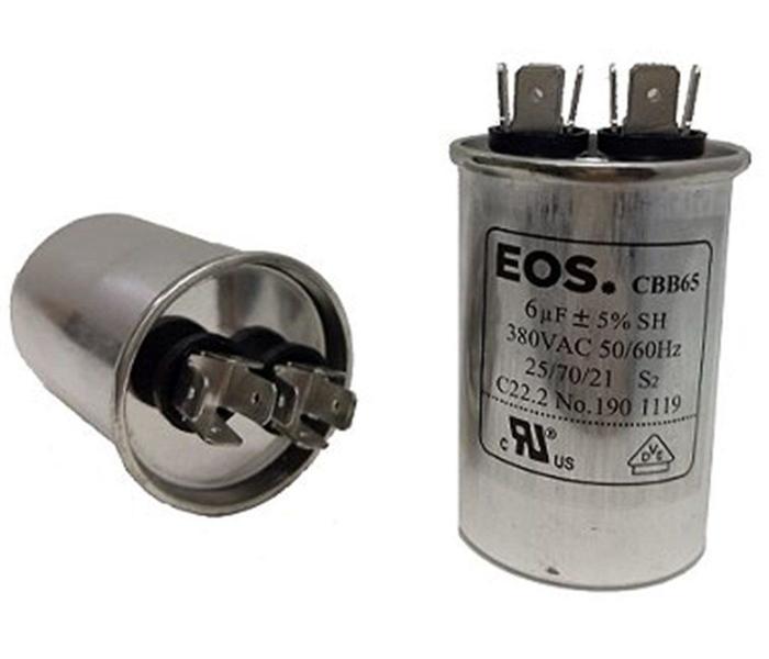 Capacitor 6 uf 380v - eos Imagem de Capacitor 6 uf 380v - eos