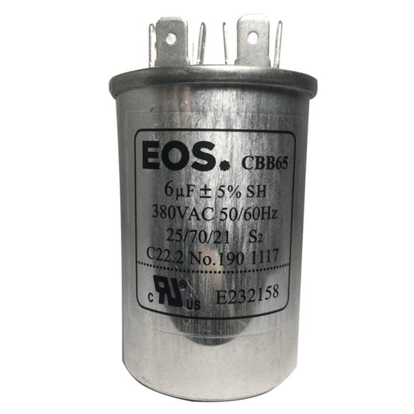 Capacitor 6 uf 380v - eos Imagem de Capacitor 6 uf 380v - eos