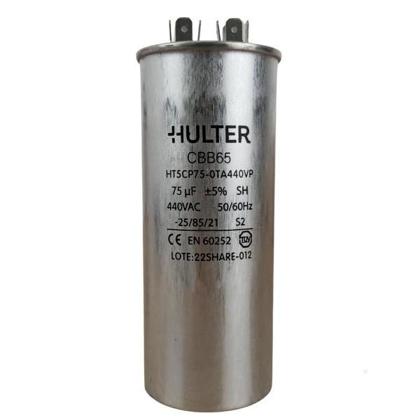 Imagem de Capacitor 75Uf 440V Hulter