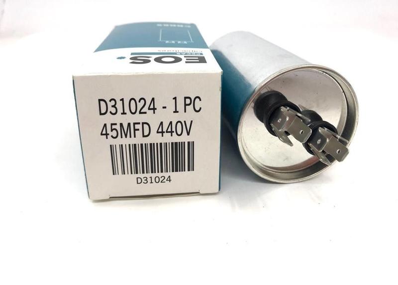 Imagem de Capacitor CBB65 45 Uf MFD 440 VAC EOS Ar e Ventilação D31024