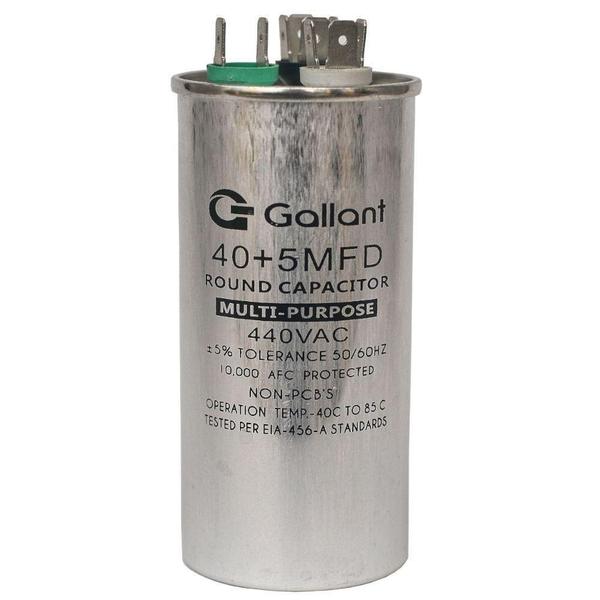 Imagem de Capacitor CBB65 Gallant 40+5MF +-5% 440 VAC