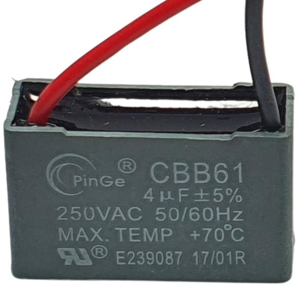 Imagem de Capacitor da ventoinha aquecedor komeco ko 2200 sx g1 - 0100021819