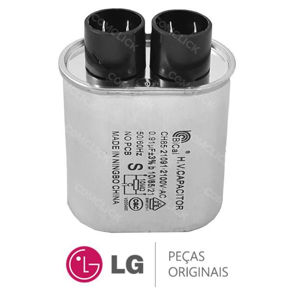 Imagem de Capacitor de Alta Tensão 0CZZW1H007K CH85 2100V Micro-ondas LG MH7058GA, MH7093RA, MH7044LA