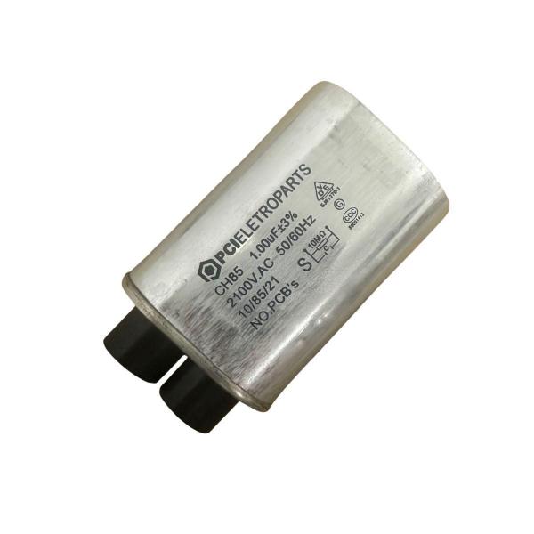 Capacitor De Alta Tensão Microondas 1.00Uf 2100V 3T - Pci Eletro Imagem de Capacitor De Alta Tensão Microondas 1.00Uf 2100V 3T