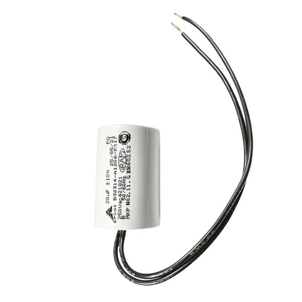 Imagem de Capacitor De Partida 20uF 250V 33x50mm (2Fios)