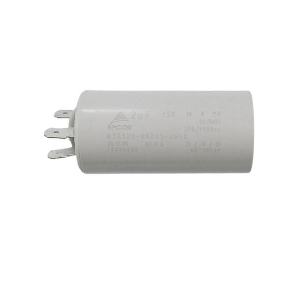 Imagem de  Capacitor De Partida 2uF 380/400V 31x61mm (Fast-on)