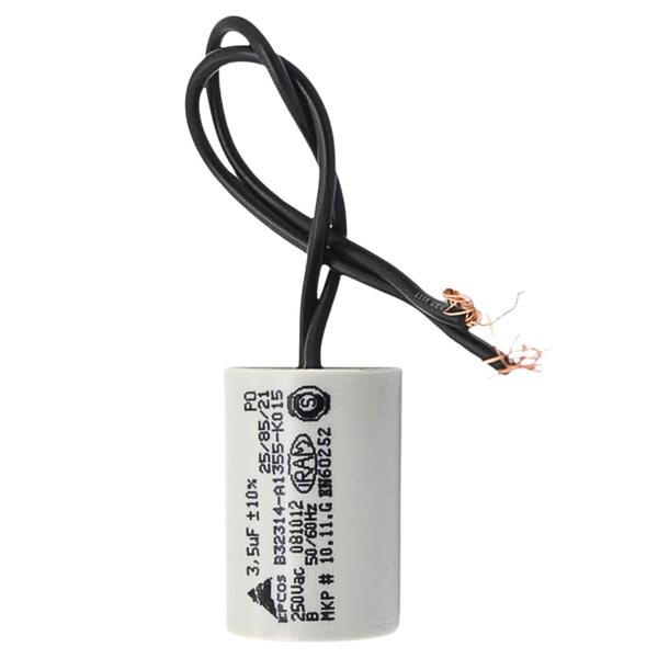 Imagem de Capacitor De Partida 3,5uf 250v 24x49mm (2fios)