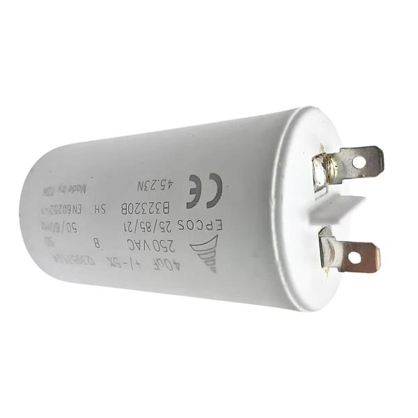 Imagem de Capacitor De Partida 40uf 250v 40x71mm (fast-on)