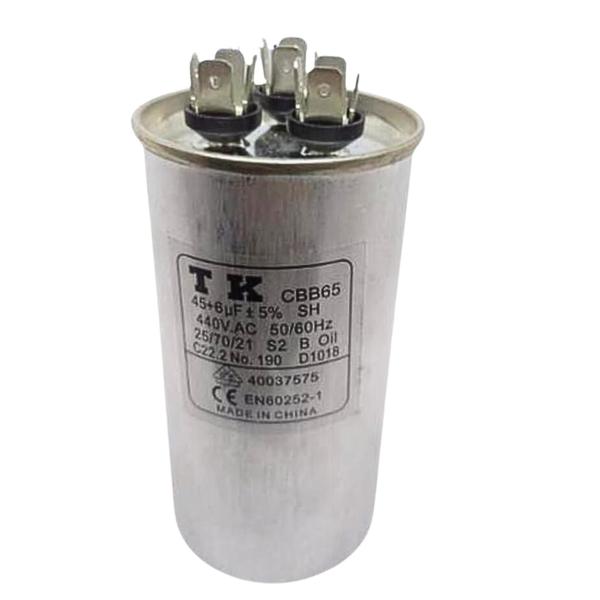 Imagem de Capacitor De Partida 40uf+6uf 440v 55x105mm (fast-on)