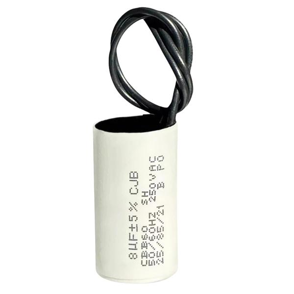 Imagem de Capacitor De Partida 8uf 250v 25x48mm (2fios)