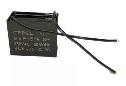 Imagem de Capacitor De Partida 9uF 450V (2fios)