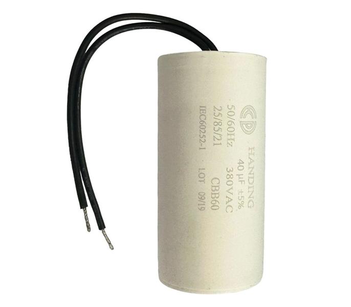 Imagem de Capacitor de partida acv 40uf x 380vac - cbb60