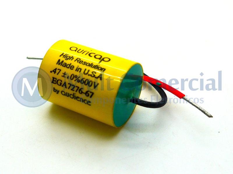 Imagem de Capacitor de Polipropileno Metalizado 470KPF/600V Axial - Auricap