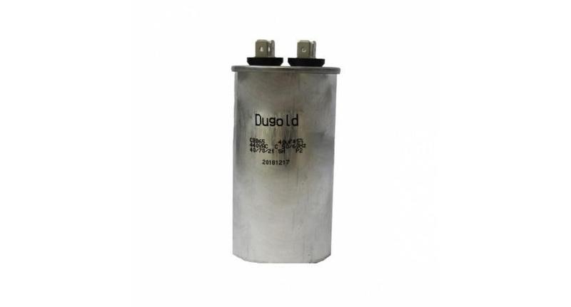 Imagem de Capacitor Duplo 20+3MFD de Metal Dugold DGCD20/3-3TA - 440V