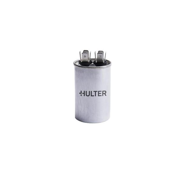 Imagem de Capacitor Duplo 60+5 MFD Terminal de Metal Hulter - 440V