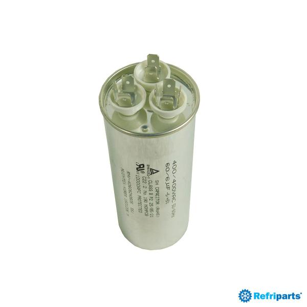 Imagem de Capacitor Duplo 60+6mf 400v, Lsut242cbg, Lsuh2423um3, Lsuh2423rm1, Lsuh2423mm1 - Eae43285417