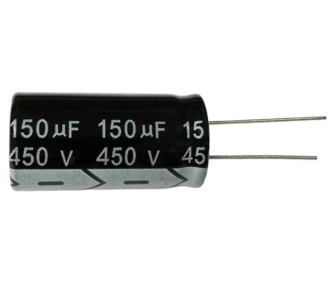 Imagem de Capacitor eletrolitico 150x450v - 150uf x 450v - 105 graus