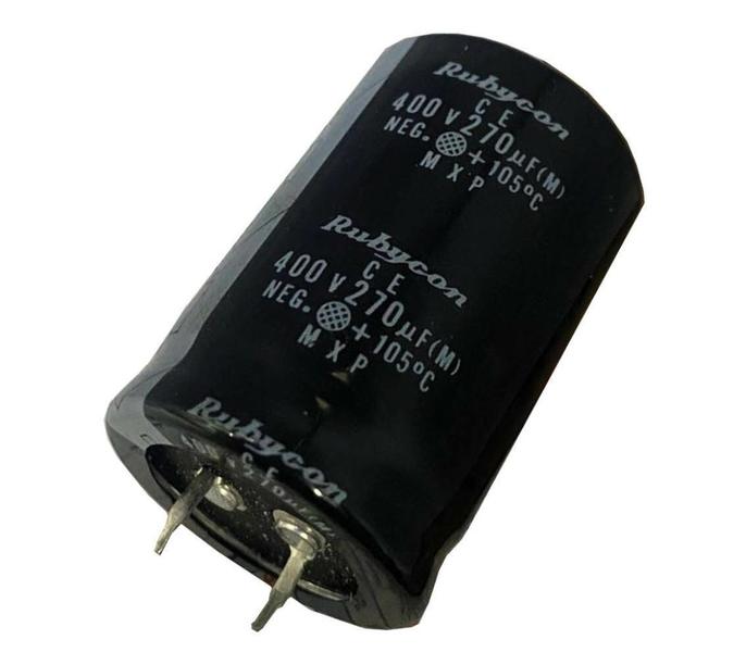 Imagem de Capacitor eletrolitico 270x400v - 270 uf x 400v - 105 graus