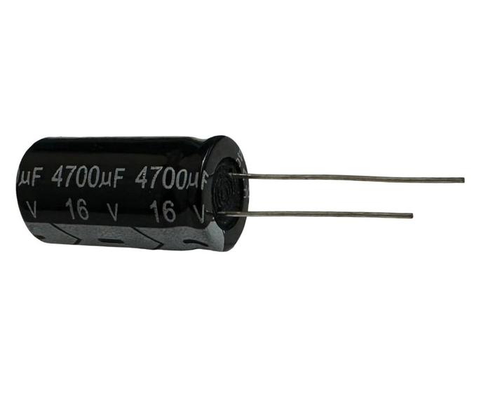 Imagem de CAPACITOR ELETROLITICO 4700X16V - 4700UF X 16V - 105º GRAUS